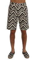 Load image into Gallery viewer, Dolce & Gabbana Striped Casual Knee High Shorts
