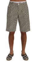 Load image into Gallery viewer, Dolce & Gabbana Striped Hemp Casual Shorts
