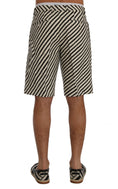 Load image into Gallery viewer, Dolce & Gabbana Striped Hemp Casual Shorts
