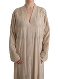 Load image into Gallery viewer, Dolce & Gabbana Elegant Beige Cape Kaftan Dress
