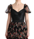 Load image into Gallery viewer, Dolce & Gabbana Elegant floral shift dress in multicolored silk blend
