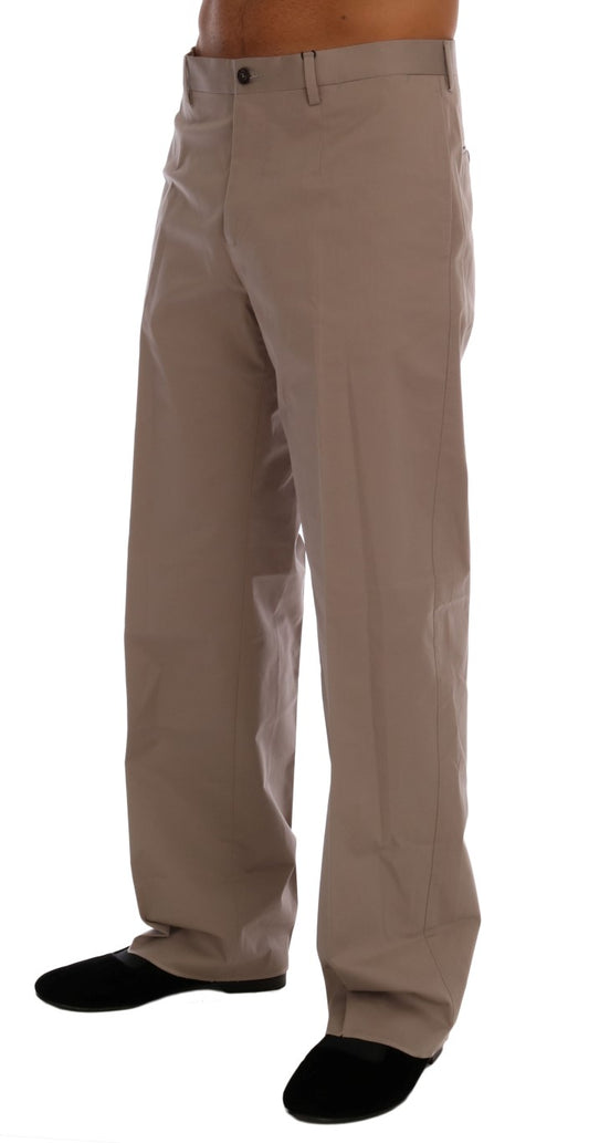 Dolce &amp; Gabbana Chic bej chinos günlük pantolon