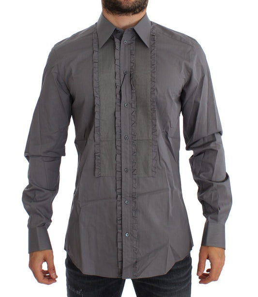 Dolce &amp; Gabbana Elegant Slim Fit Cotton Shirt