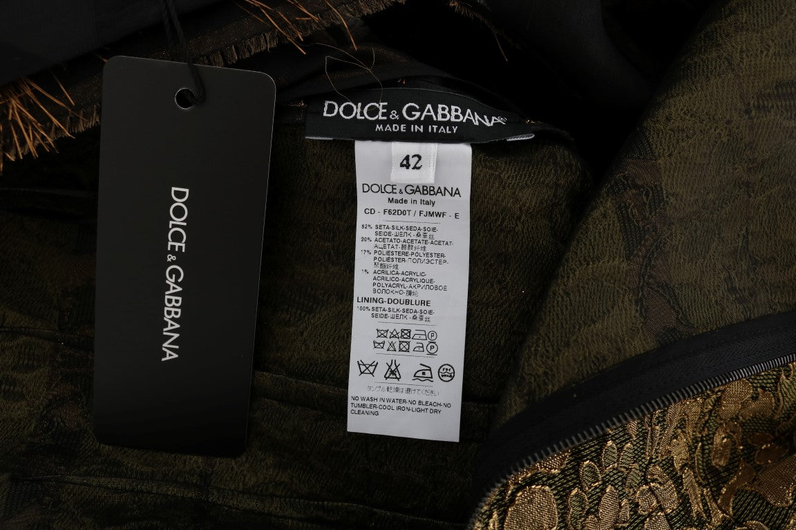 Dolce &amp; Gabbana Zarif A kesim kolsuz tam boy elbise