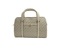 Bild in Galerie-Betrachter laden, Michael Kors Travel Medium Duffle Satchel Crossbody Bag Purse Cream
