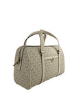 Bild in Galerie-Betrachter laden, Michael Kors Travel Medium Duffle Satchel Crossbody Bag Purse Cream
