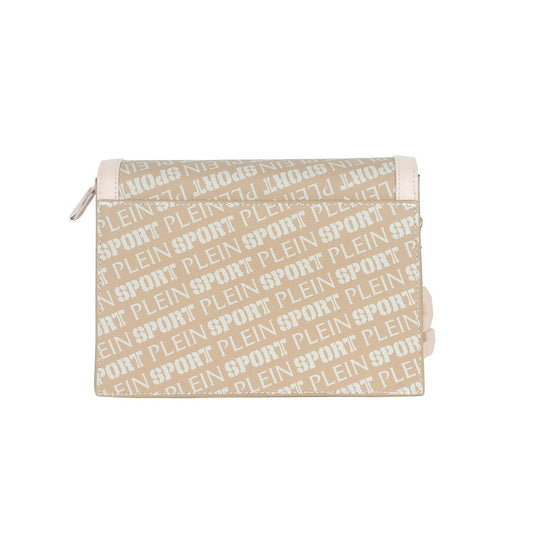 Plein Sport pastel pink crossbody elegance with chic keychain