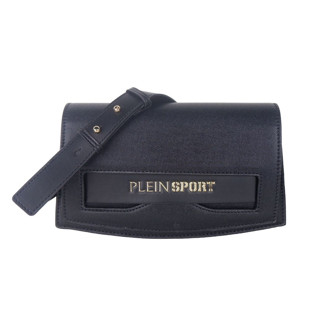 Plein Sport Chic shoulder bag made of eco-leather with silver accents