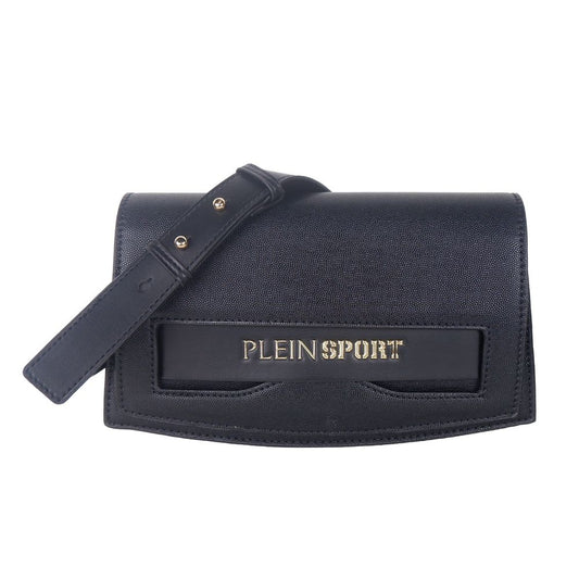 Plein Sport Chic shoulder bag made of eco-leather with silver accents