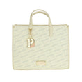 Load image into Gallery viewer, Plein Sport Elegant white tote bag with cross belt and key ring
