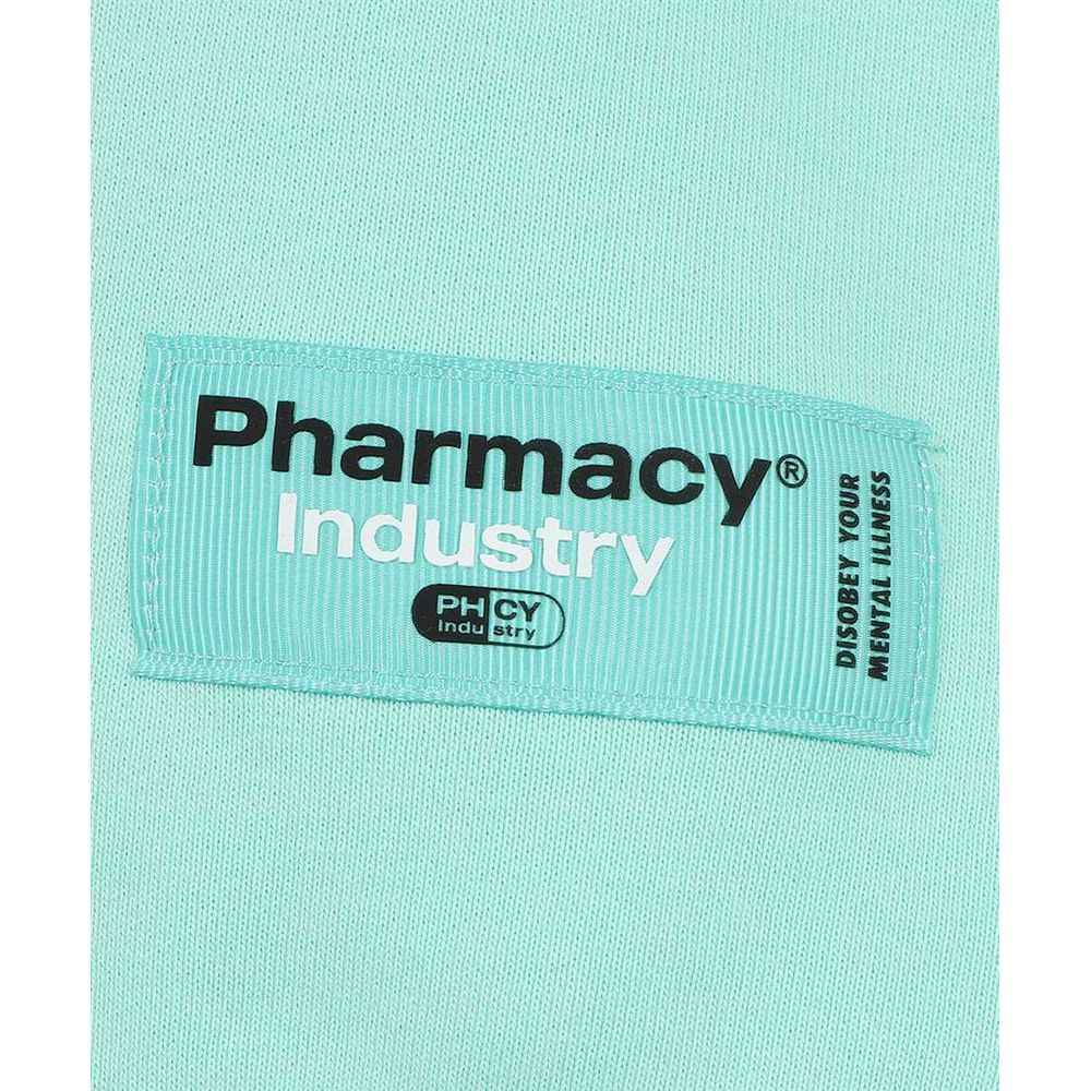 Pharmacy Industry Elegantes grünes Sweatshirt mit Kapuze und Reißverschluss