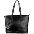 Load image into Gallery viewer, Plein Sport Eco-Leather Chic Shopper with decorative chain
