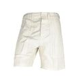 Load image into Gallery viewer, Don The Fuller Elegant white Bermuda shorts - summer chic
