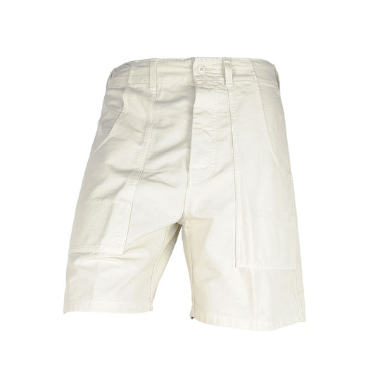 Don The Fuller Elegant white Bermuda shorts - summer chic