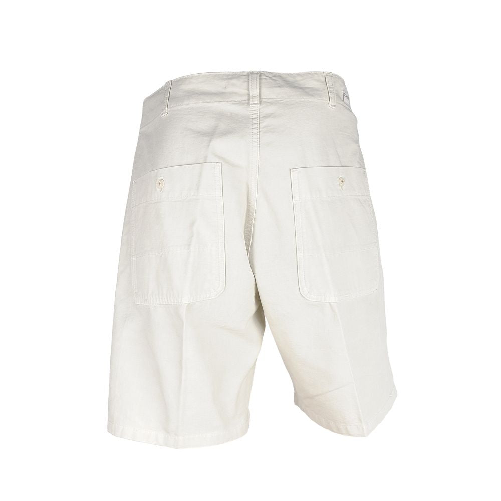 Don The Fuller Elegant white Bermuda shorts - summer chic