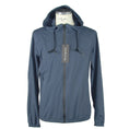 Load image into Gallery viewer, Emilio Romanelli Simple jacket with hood and full zip in Sharp Blue
