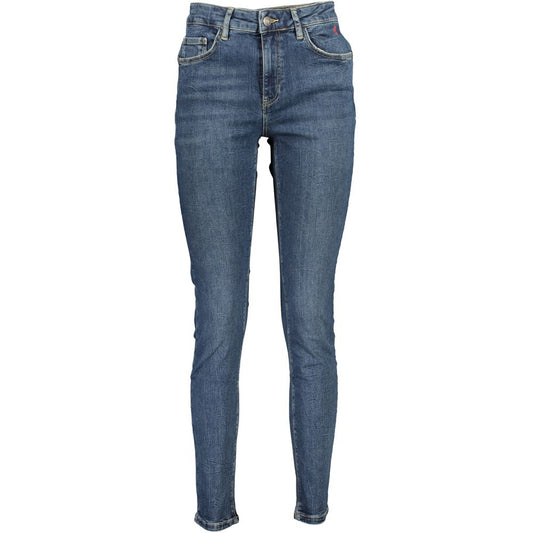 Desigual Blaue Baumwolljeans & Hose