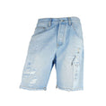 Load image into Gallery viewer, Don The Fuller Chic light blue denim Bermuda shorts
