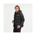 Load image into Gallery viewer, Centogrammi Smooth black jacket with hood and zip
