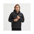 Load image into Gallery viewer, Centogrammi Smooth black jacket with hood and zip
