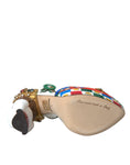 Load image into Gallery viewer, Dolce & Gabbana Multicolor Carretto verschönerte Sandalen Schuhe
