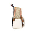 Load image into Gallery viewer, COACH Mini Court Signature Birnenmotiv Schulterrucksack Schultasche Kreide Taffy
