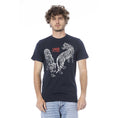 Load image into Gallery viewer, Cavalli Class Blau Baumwolle Männer T-Shirt
