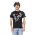 Load image into Gallery viewer, Cavalli Class Schwarzes Baumwolle Männer T-Shirt
