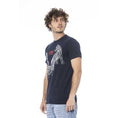 Load image into Gallery viewer, Cavalli Class Blau Baumwolle Männer T-Shirt
