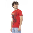 Load image into Gallery viewer, Cavalli Class Rotes Baumwolle Männer T-Shirt
