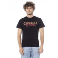 Load image into Gallery viewer, Cavalli Class Schwarzes Baumwolle Männer T-Shirt
