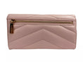 Load image into Gallery viewer, Michael Kors Jet Set Travel Große gesteppte Leder Brieftasche Powder Blush
