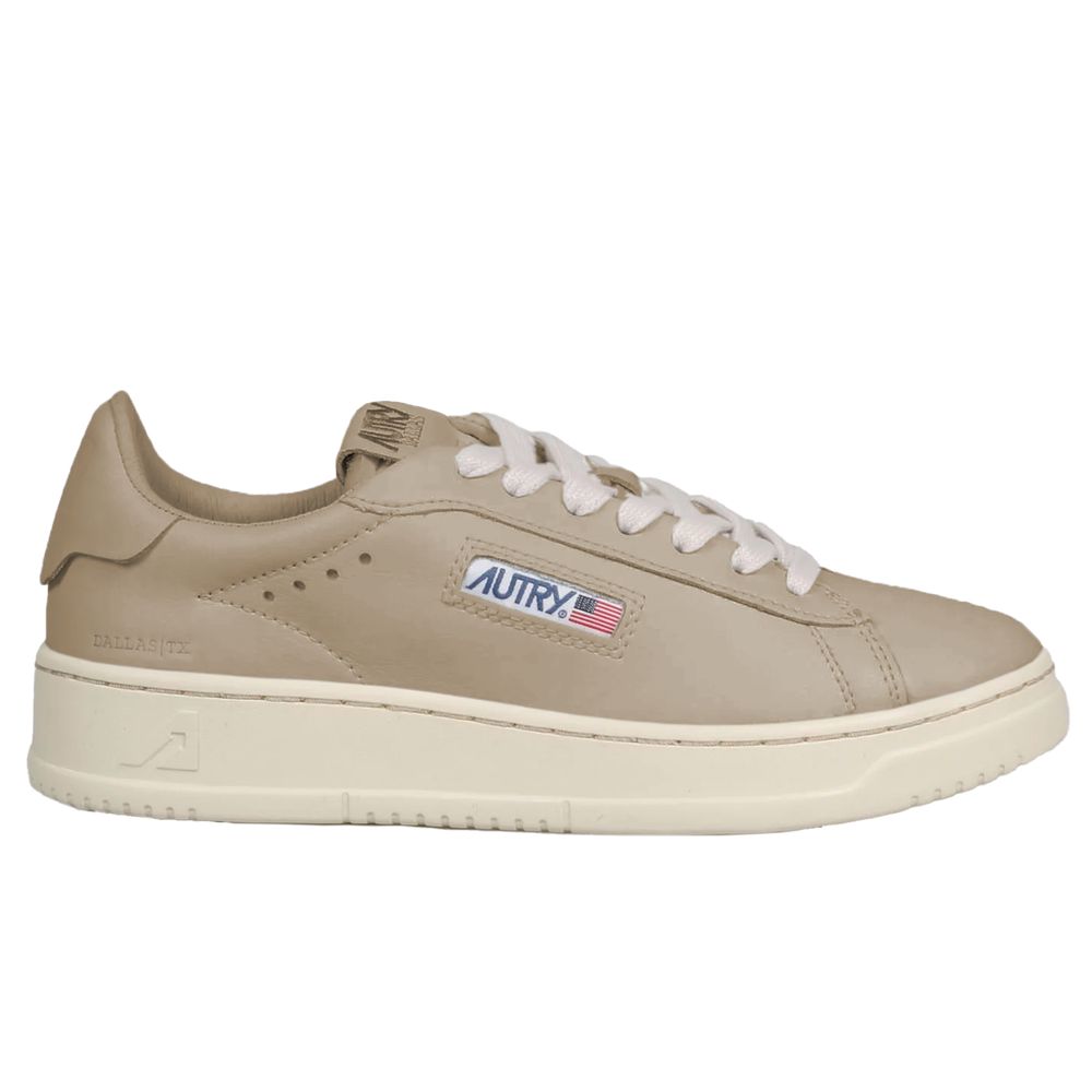 Autry Beige Leder Di Capra Sneaker