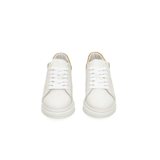 Cerruti 1881 Weißes Leder Damen Sneaker