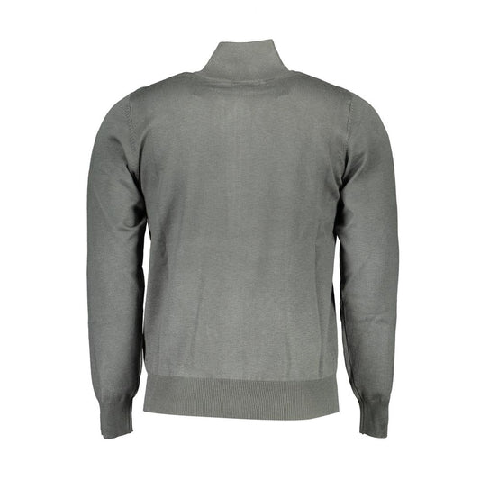 U.S. Grand Polo Grüner Nylon-Pullover