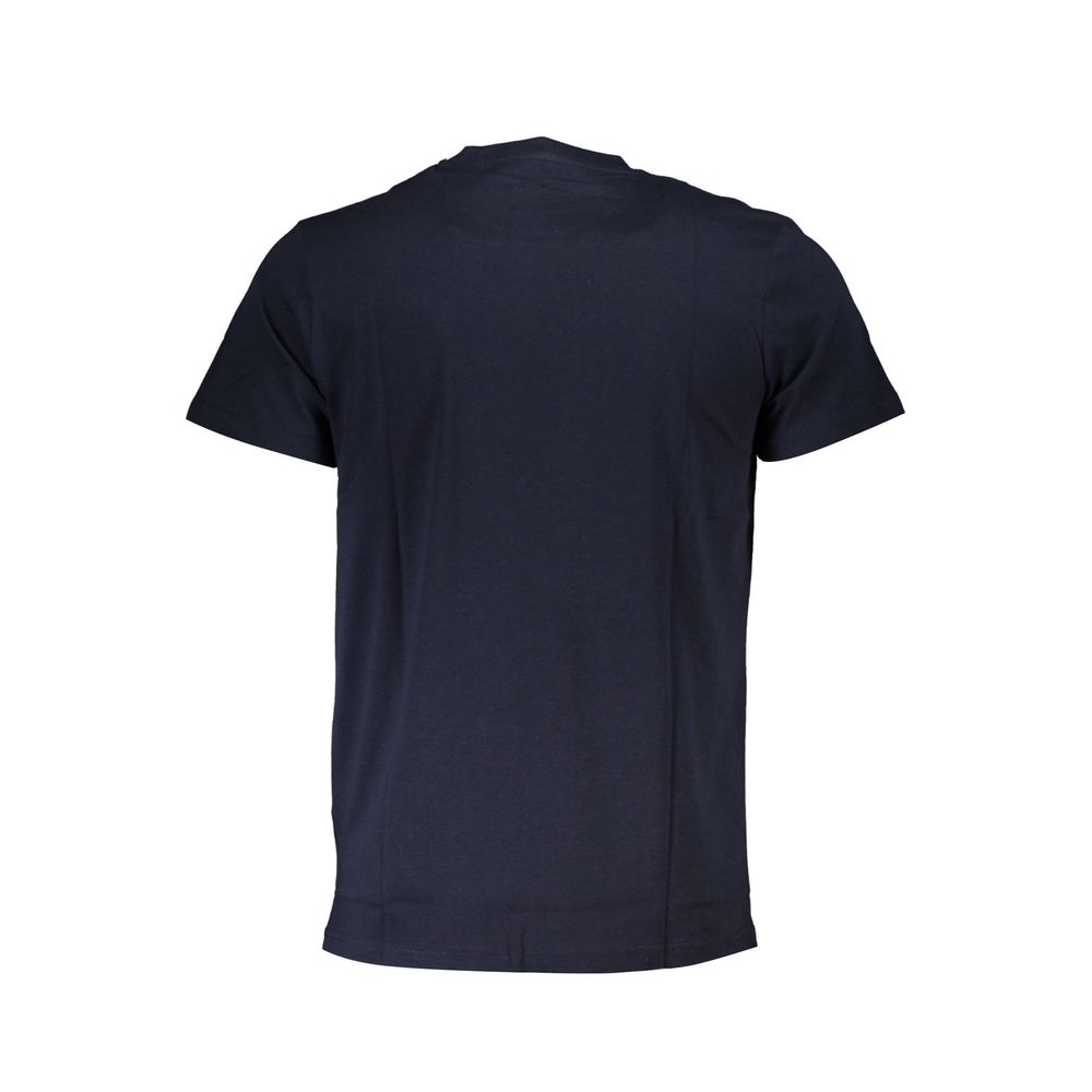 Cavalli Class T-Shirt aus blauer Baumwolle