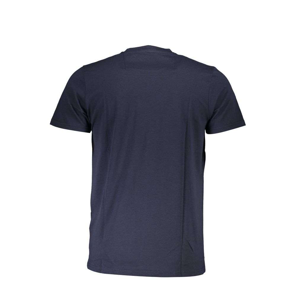 Cavalli Class T-Shirt aus blauer Baumwolle