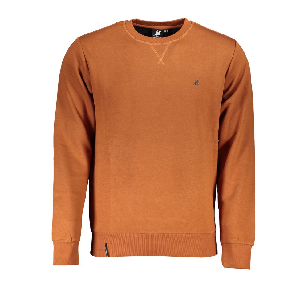 U.S. Grand Polo Brauner Baumwollpullover