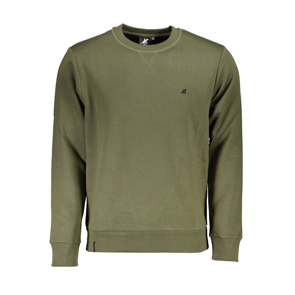 U.S. Grand Polo Grüner Baumwollpullover