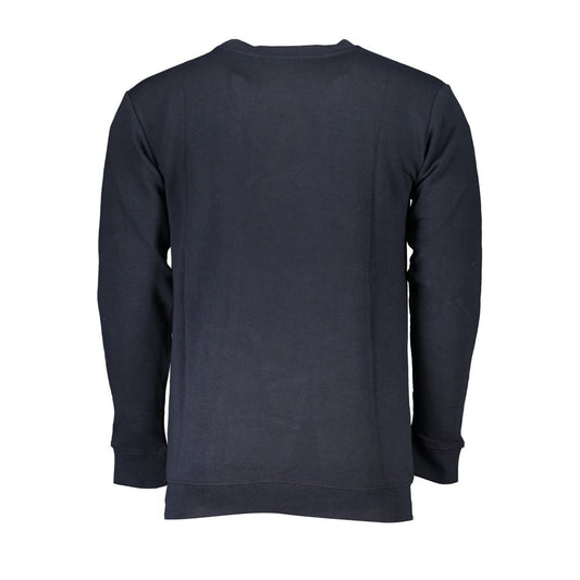 Cavalli Class Blauer Baumwollpullover