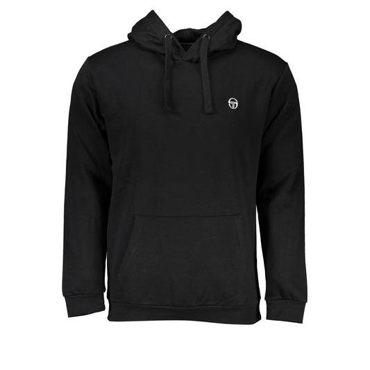 Sergio Tacchini Schwarzer Baumwollpullover