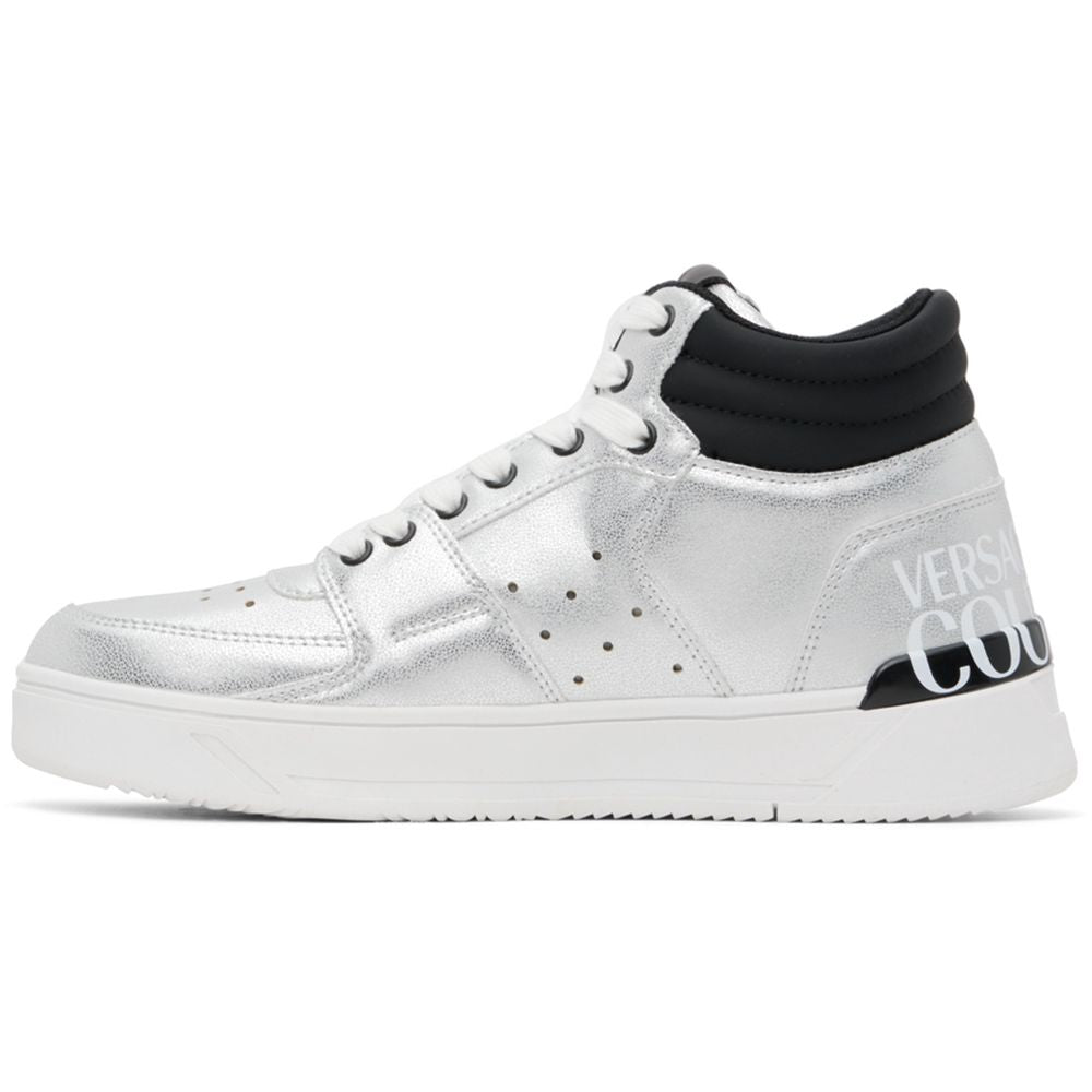 Versace Jeans Graue Polyethylen-Sneaker