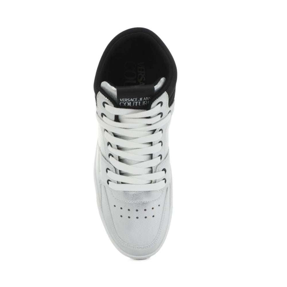 Versace Jeans Graue Polyethylen-Sneaker