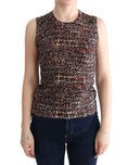 Load image into Gallery viewer, Dolce & Gabbana sleeveless multicolor knitted wool top
