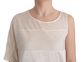 Load image into Gallery viewer, Costume National Beige Sleeveless Modal Top - Elevated Basics
