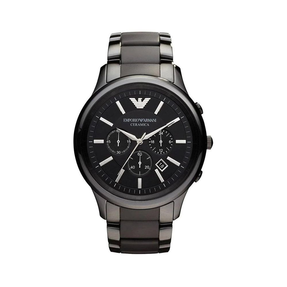 Emporio Armani Schwarze Uhr