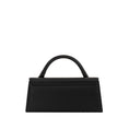 Resmi galeri görüntüleyiciye yükleyin, Jacquemus Elegante schwarze Lederhandtasche
