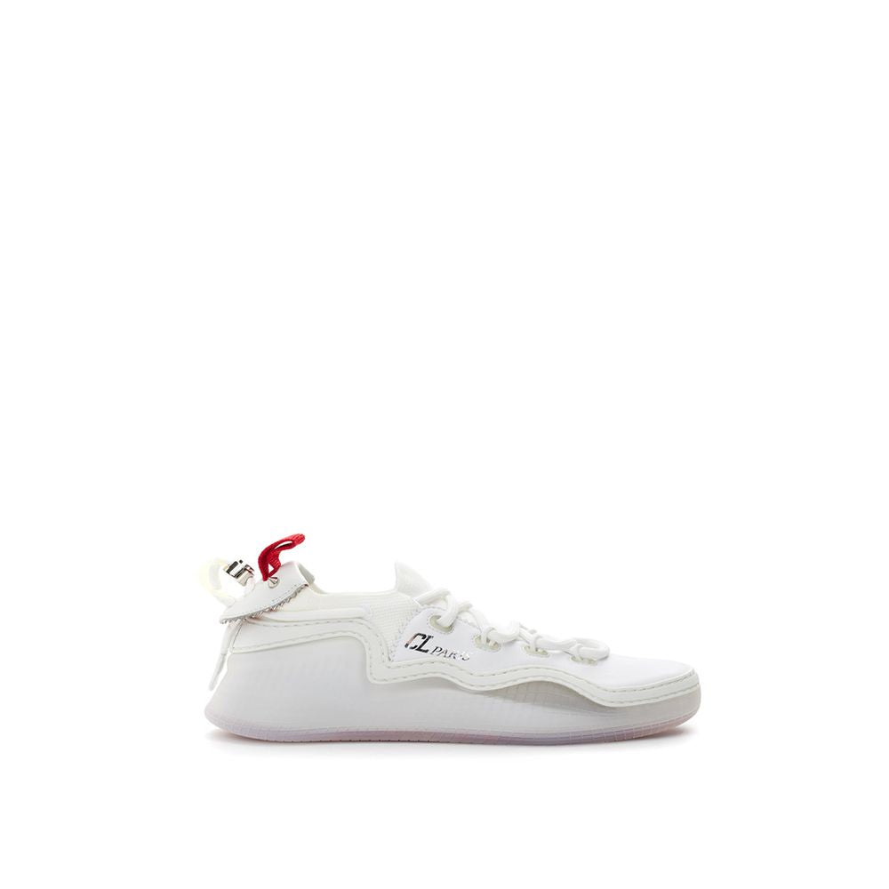 Christian Louboutin Weißes Leder Sneaker