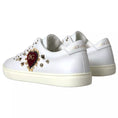 Load image into Gallery viewer, Dolce & Gabbana Weiß Portofino Sacred Heart Turnschuhe Frauen Schuhe
