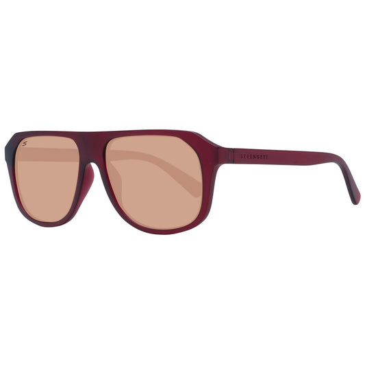 Serengeti Burgundy Männer Sonnenbrille